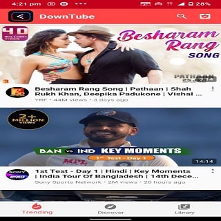 Screenshot 1 Com Snaptube Downtube